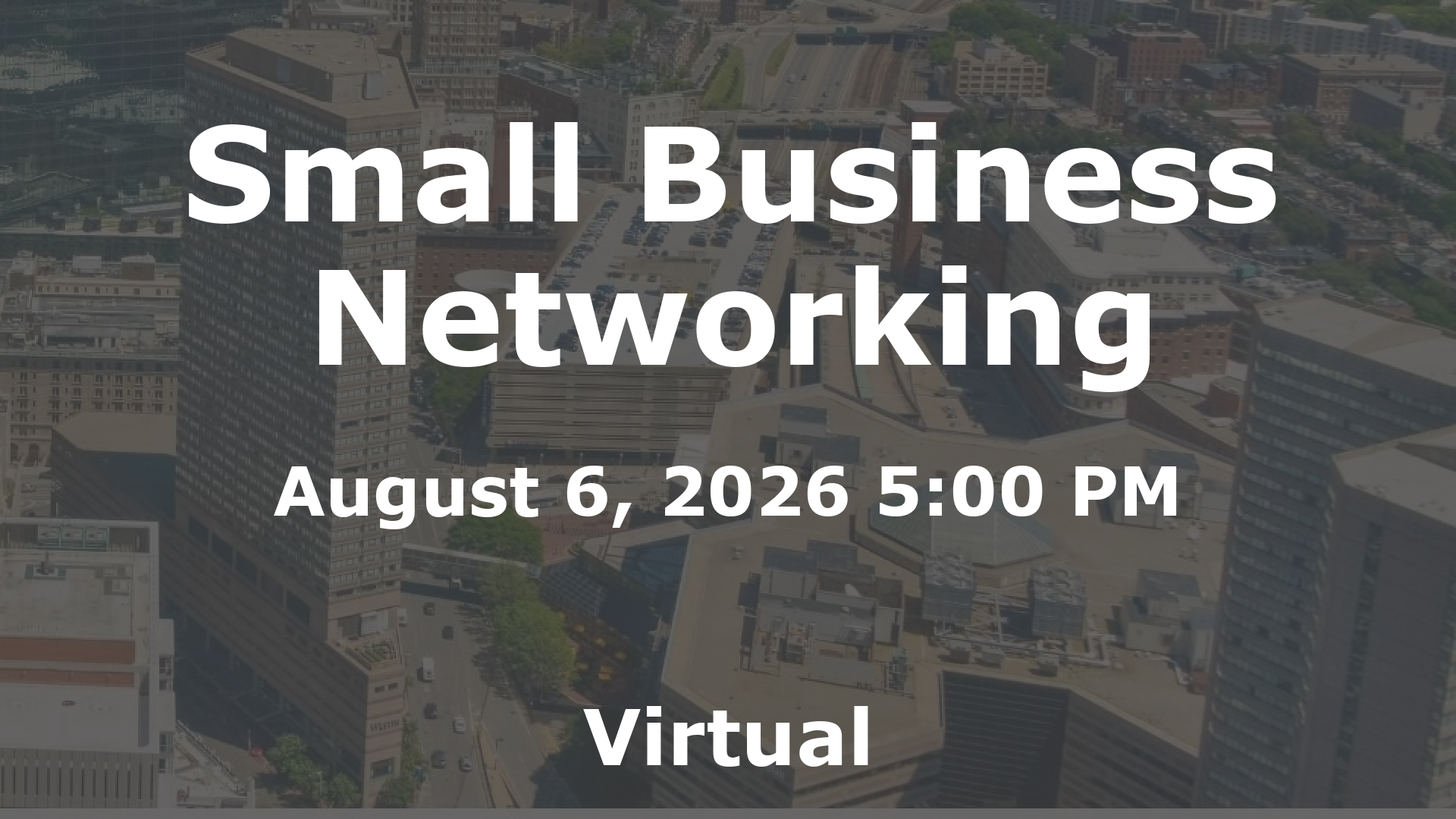 Small Business Networking event image